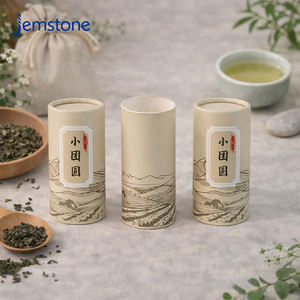 Printed Design Biodegradable Tea Bag Matcha Powder <b>Cardboard</b> Cylinder Packaging <b>Box</b> Food Grade Perfume Tea Paper Tube Packaging - Product Image 6