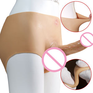 Mutandine Dildo Realistico Indossabili in Silicone Pieno per Donna Strapon Pantaloni con Pene per Lesbiche Giochi per Adulti Prodotti Sessuali - Product Image 1
