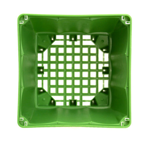 6-inch vuông Vườn Ươm nhà máy container với bìa hydroponics phát triển chậu cho seeding cho nông nghiệp nhà kính - Product Image 3