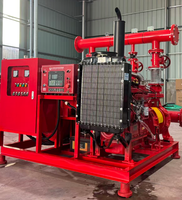 Ensemble de pompe à eau automatique à maintien de pression pour système d'incendie à jet d'eau
