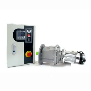 0.75KW Warehouse Roll Up Shutter Industrial Rapid Action PVC High Speed Door Servo Control System Motor And Opener