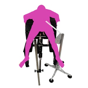 Máquina <span class=keywords><strong>de</strong></span> nalgadas ligera portátil Control remoto SM Bondage máquina <span class=keywords><strong>de</strong></span> nalgadas herramienta sexual para esclavo - Product Image 2