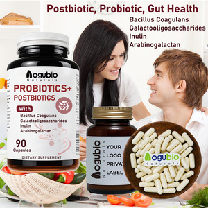 AOGUBIO Supply OEM <span class=keywords><strong>Inuline</strong></span> complexe <span class=keywords><strong>probiotique</strong></span> pour hommes et femmes Capsules végétariennes Poudre d'<span class=keywords><strong>inuline</strong></span> de qualité alimentaire - Product Image 1