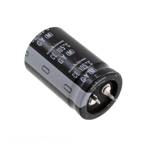 Condensateur à montage en surface (SMD) traversant 18000 µF LGY1C183MELA40 CAP ALUM 18000UF 20% 16V SNAP TH - Product Image 1