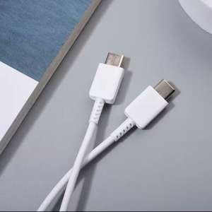 Câble USB C vers Type C 3A 25W pour <span class=keywords><strong>Samsung</strong></span> Galaxy S24 S23 S22 S21 <span class=keywords><strong>S20</strong></span> Note 20 Ultra Plus <span class=keywords><strong>S20</strong></span> S21 <span class=keywords><strong>FE</strong></span>, <span class=keywords><strong>cordon</strong></span> de charge rapide - Product Image 5