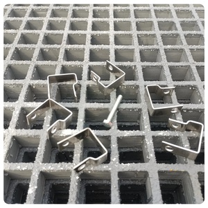 Grille moulée en PRV ignifuge, maille fine 1 1/2" 0,75" pour ponts de navires offshore et accès aux ponts - Prix direct usine - Product Image 5