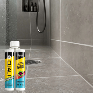 Mortier polyuréthane de qualité extérieure anti-jaunissement, résistant aux intempéries, bicomposant, pour joints de carrelage de patio et balcon - Product Image 1
