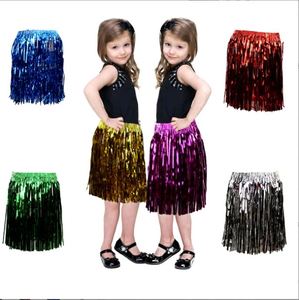 Colorful Holographic Tinsel Skirt - Party Dance Costume for Halloween & Celebrations - Product Image 2