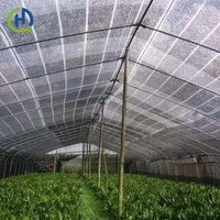 Filet d'ombrage pliable portable robuste pour extérieur, résistant au vent, pour patio, serre agricole, en plastique HDPE