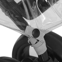 Garde-vent universel pour poussette, poussette de grande taille, pare-vent, protection de la pluie et purificateur d'air, pour bébé, pour city mini gt