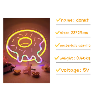 Insegna al Neon con interruttore Dimmer, LED luce al Neon per la stanza, camera da letto - Product Image 5