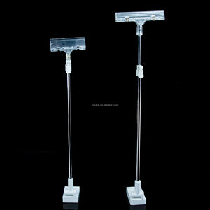 Soporte magnético de plástico Hookei para etiquetas de precio con pinza de PVC - Product Image 4