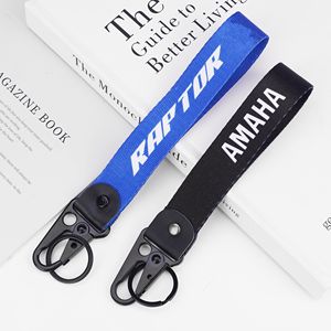 Porte-clés et cordon personnalisés avec logo moto, en polyester, vierges pour sublimation - Product Image 2