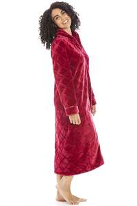 Usine femmes manteau de maison polaire Zip Robe avec poches entrejambe flanelle à capuche <span class=keywords><strong>peignoir</strong></span> pour adulte Polyester Robe de nuit pour les femmes - Product Image 4