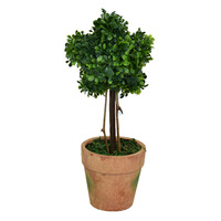 Plantes artificielles avec pots, décorations vertes réalistes et écologiques pour mariage, intérieur, maison, bureau, salon, jardin