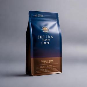 Bolsa con Ventana Transparente para Café en Grano de Origen Único de <span class=keywords><strong>Huila</strong></span>, Colombia, Fabricada con BOPP a Prueba de Manipulaciones, Grado Alimenticio FDA, de Fábrica OEM - Product Image 1