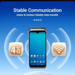 מסוף נייד 6.2 אינץ' עם מדפסת תרמית, סורק ברקוד, אנדרואיד 10, 2+16 גיגה-בייט, קורא <span class=keywords><strong>PDA</strong></span>, מכונת תור הזמנות - Product Image 5