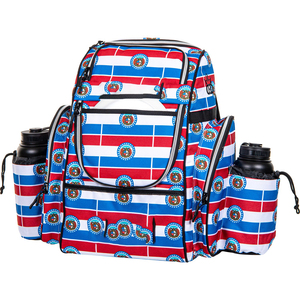 Sac de sport Oxford durable avec logo personnalisé, échantillon gratuit, pour le disc golf, 24+ disques de frisbee - Product Image 1