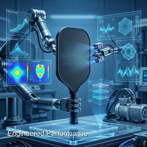 Achat en gros et fourniture pour académies facilitées grâce à cette raquette de pickleball à surface texturée - Product Image 1