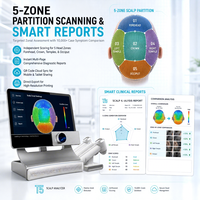 Analyseur de diagnostic du cuir chevelu 2026 avec microscope à zoom 200X, test d'humidité en temps réel, gestion des cheveux, examen du cuir chevelu, utilisation en salon de coiffure