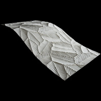 Revêtement mural extérieur en pierre flexible imperméable, panneau en feuille de bananier MCM, porcelaine souple, carrelage mural ignifuge