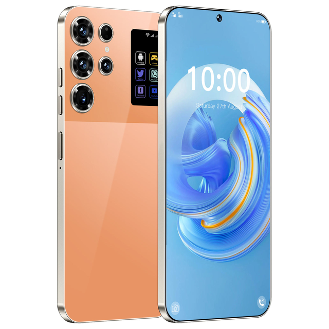 Eye-catching 22+1TB S25 Ultra Big Screen 7.3 Inch New Arrived Smart Mobile Cell Phone S-Pen Cheap Android 15 Mobile Phone