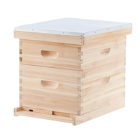Matériel d'apiculture multi-types et multi-niveaux, ruches en bois avec cadres, ruche en bois enduite de cire