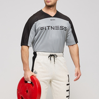 T-shirts en maille surdimensionnés et courts personnalisés pour hommes, T-shirts de fitness en maille à sublimation pour hommes, maillots de football pour hommes, chemise pour hommes