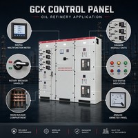 Panel Eléctrico Interior de la Serie GCK Personalizable, Tipo Extraíble, 30kA, IP42, 1600A, para Gabinete de Infraestructura de Centros Comerciales