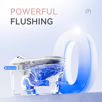 Nouvelle conception moderne, toilettes intelligentes électriques innovantes à lavage automatique pour femmes, toilettes en céramique intelligentes pour salle de bain