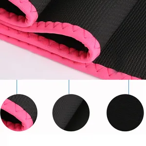 เข็มขัดกันจอนเอว Neoprene การเผาผลาญไขมันซาวน่าเอวเทรนเนอร์ส่งเสริมสุขภาพเหงื่อลดน้ําหนักหลังท่าทาง 1 เข็มขัด