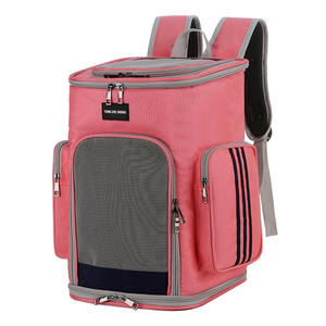 <b>Cute</b> Dog Animal Luxury Pet Carrier Breathable Mesh Backpack Zipper Made Oxford Nylon for Small Animals Outdoor Travel Take-Out - Product Image 6
