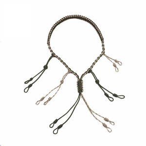 Correa para llamador de patos con silbato para perros extraíble, trenzada a mano, con 550 bucles ajustables, 1L, impermeable, para caza al aire libre - Product Image 4