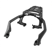 Porte-bagages arrière en alliage d'aluminium compatible Fusha NSS750 XADV750 (modèles 2021-2026), surface peinte, support de chargement arrière