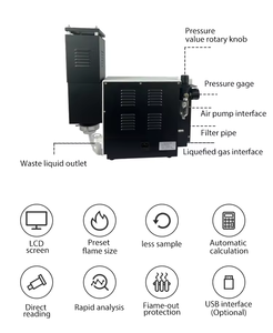 FPシリーズLCDディスプレイ付き高精度実験室炎分光計 - Product Image 4