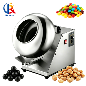 Máquina Pulidora de Granos de Chocolate con Rodillo para Recubrimiento de Azúcar, Máquina Recubridora de Tabletas, Cacahuetes, Chocolate, Almendras y Nueces - ¡Gran Oferta! - Product Image 1