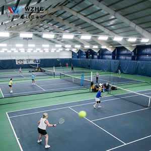 Pabellón de Tenis de Acero Galvanizado Prefabricado de Lujo con Vida Útil de 50 Años, Certificado ISO9001 para Proyectos Municipales - Product Image 1