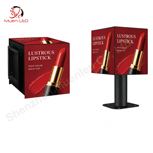 Affichage LED en cube intérieur P3.91, 5 côtés, 500x500mm, affichage vidéo en cube LED, cube magique pour salle d'exposition intérieure - Product Image 1