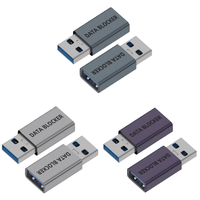 Bloqueador de Datos USB de Regalo Promocional para iPhone y Android, Adaptador de Carga USB-A y USB-C, Protege Contra el Robo de Datos en Público