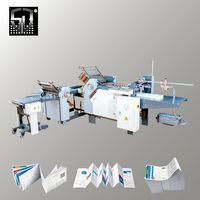 Plieuse de papier A2 à alimentation continue automatique haute efficacité, à grande vitesse, avec roulement Max Schneider