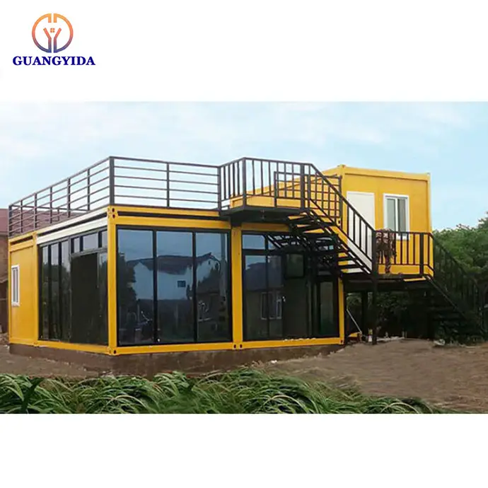 สำเร็จรูปสำเร็จรูปประกอบง่ายสำเร็จรูปภาชนะ Modular อาคารสวนอื่นๆ