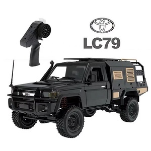 Mn82s מורשה toyototo lc79 1:12 את הכביש Rc רוק זרק 2.4g משאית טנדר שליטה מרחוק טנדר עם 4x4 כונן הוביל אורות supertourer - Product Image 1