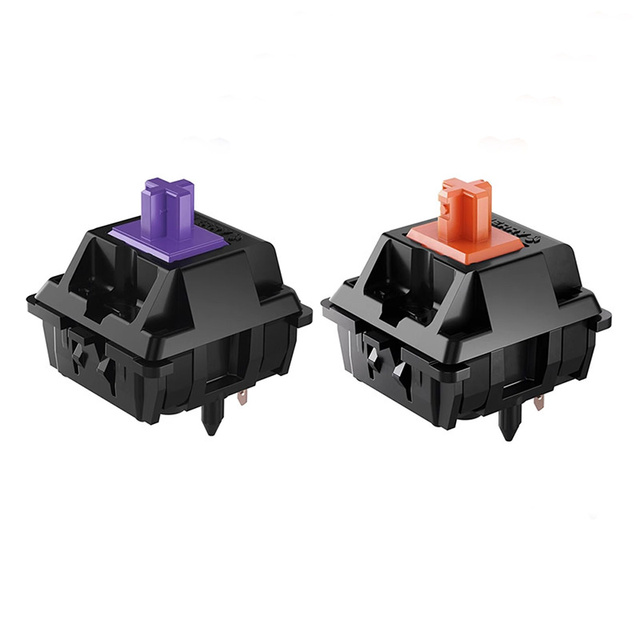 Cherry MX2A Switches 35g 55g 5 Pins Purple/Orange Switch Hot-swappable RGB for Mechanical Keyboard