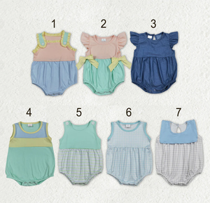 Rompers para Bebés, Niños y Niñas, sin Mangas, para Hermanos - Product Image 1