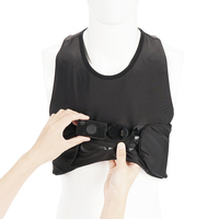 Gilet connecté GSM personnalisable et étanche pour personnes âgées avec suivi GPS, détection de chute, alarme, surveillance de la fréquence cardiaque et application Android