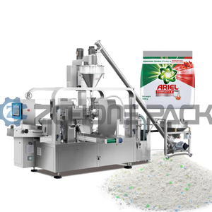 Detergent <b>Powder</b> Filling Packing Machine Powdery Materials <b>Dust</b> Removal Device to Automatically Discharging and Sealing <b>Powder</b> P - Product Image 1