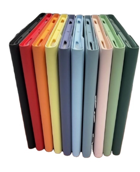 Colorful 8.3 Inch Keyboard Case for iPad Mini 6 Mini 7 Round Key Kid-Safe Wireless Silicone Stand Cover