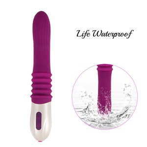 Venta al por mayor <span class=keywords><strong>G</strong></span> estimulador punto telescópica vibrante manos libres consolador vibrador del sexo juguetes de la máquina - Product Image 6