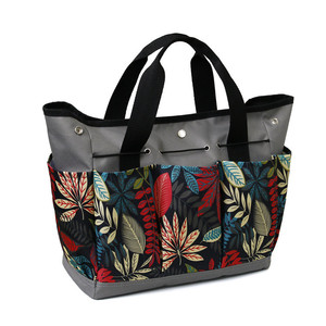 Mydays <b>Garden</b> <b>Tool</b> Duffle <b>Bag</b> 17 L Multi Function <b>Garden</b> <b>Tool</b> <b>Bag</b> With Wooden Handles And Metal <b>Tools</b> For Outdoor Use - Product Image 3