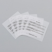 Papier Glassine Écologique Personnalisé, Papier Vélin, Manuel d'Instructions, Carte de Remerciement, Housse Anti-Poussière, Étiquette de Prix Suspendue avec Logo